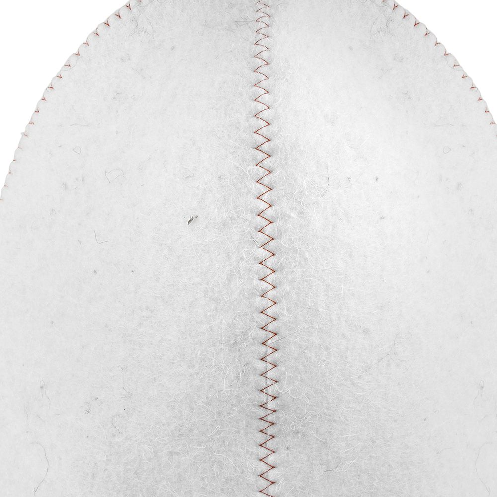 Шапка для бани Шальная императрица войлок белый