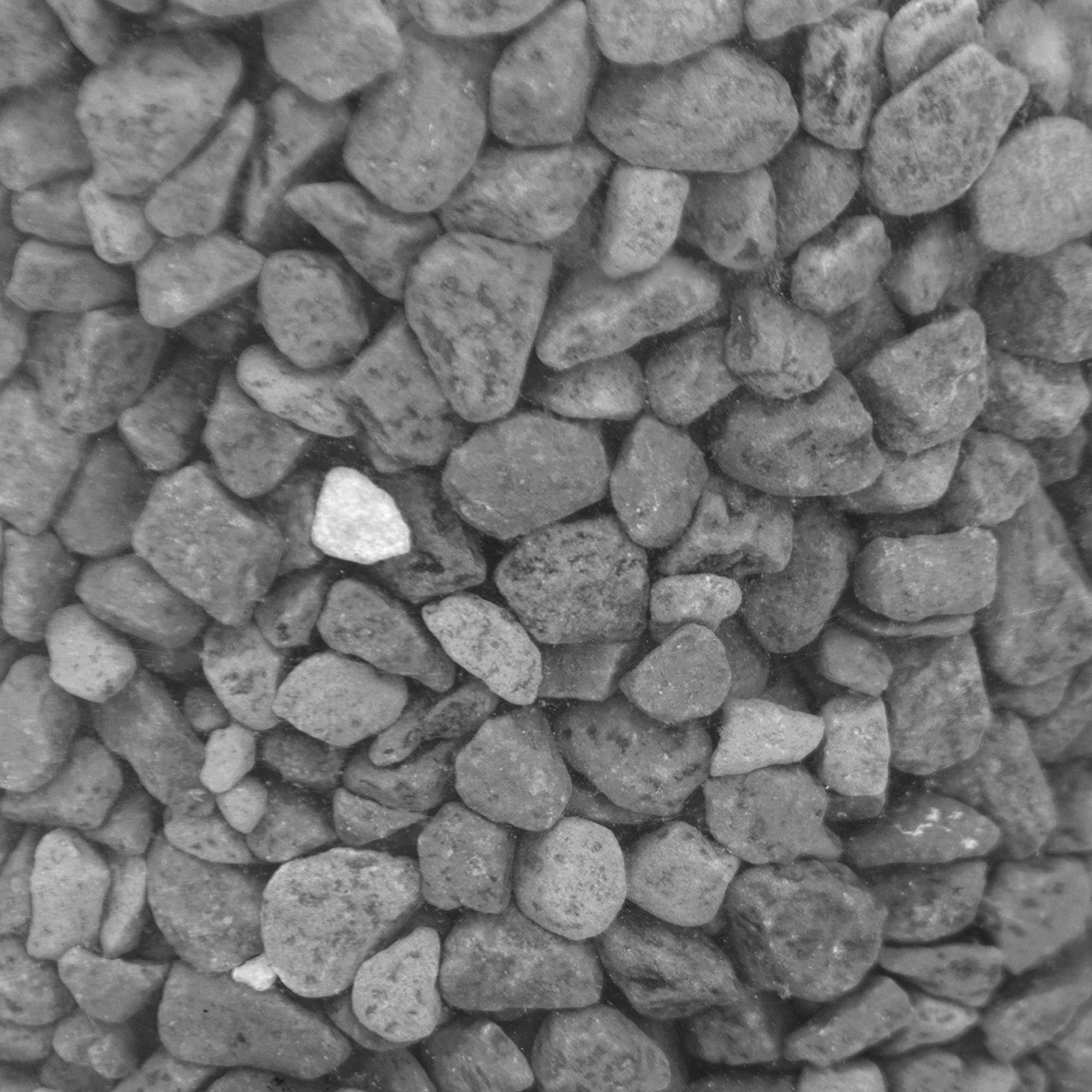 Крошка мраморная черная 7,5 кг фракция 5-10 мм