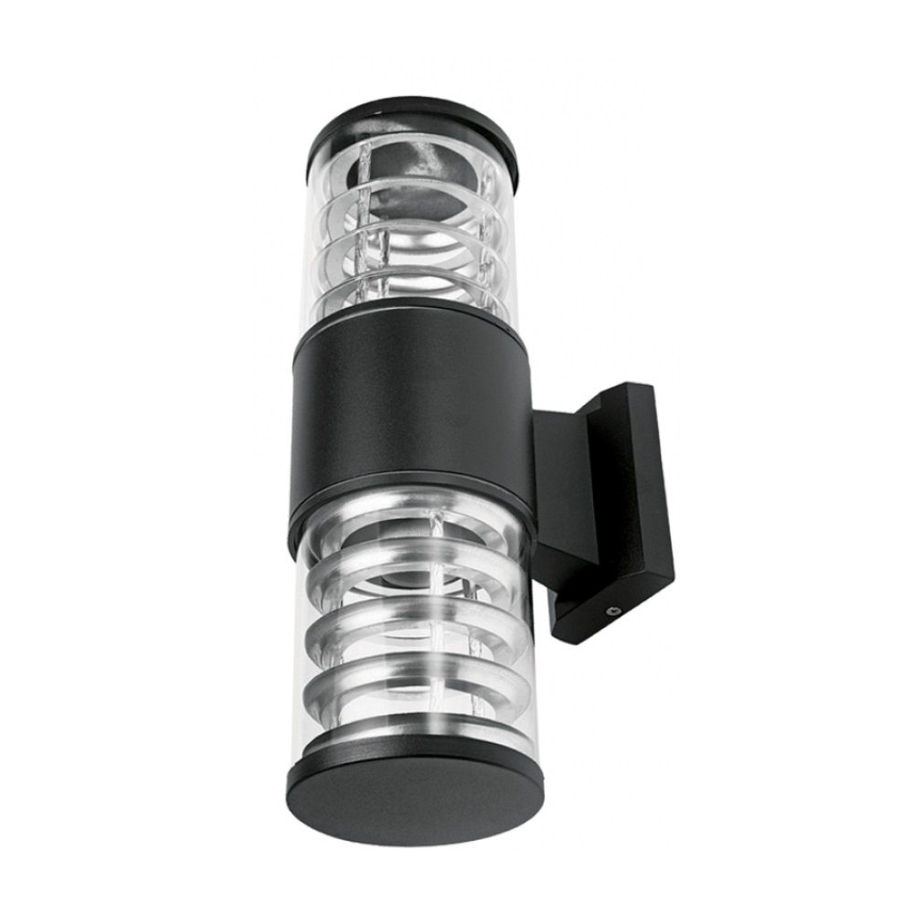 Светильник уличный под лампу UUL-S12A 2x60W/E27 IP65 BLACK черн Uniel