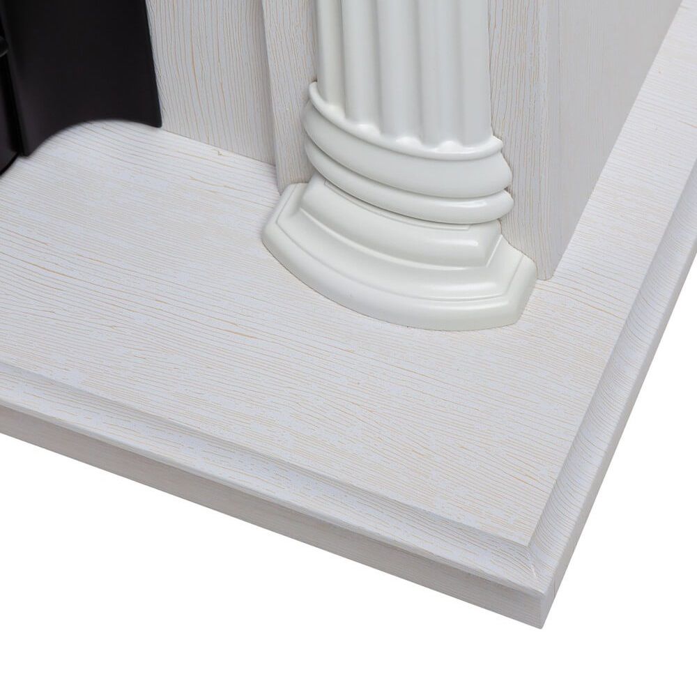 Каминокомплект Kanti STD/EUG WT+Fobos Lux BR