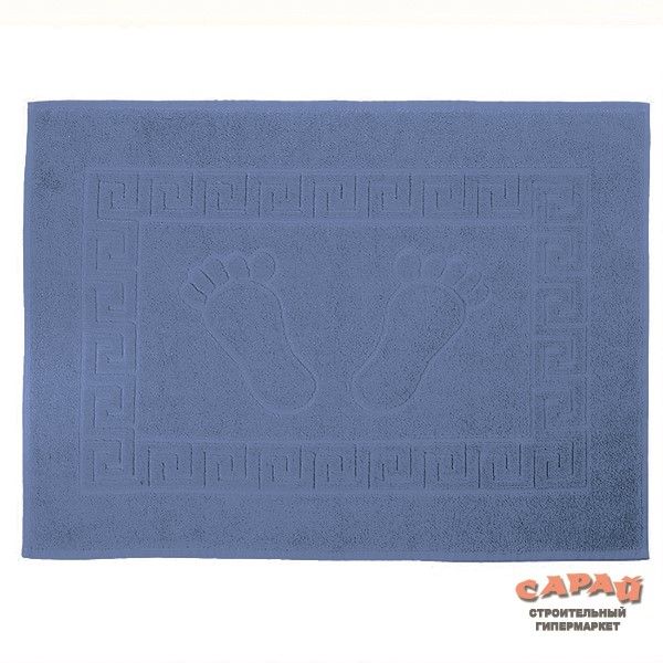 Полотенце махровое Ножки 50х70 см темно-синее 700 г/м2