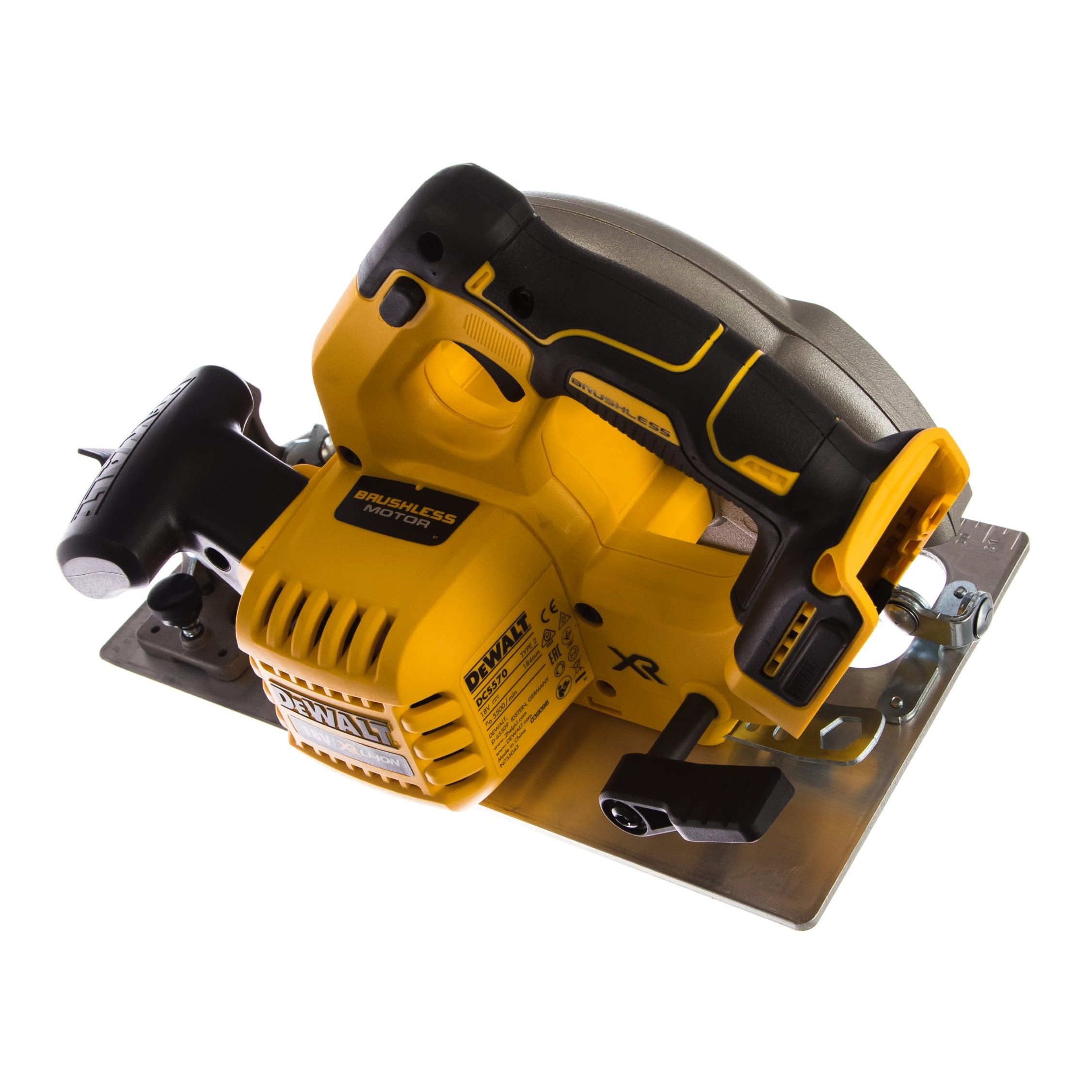 Пила дисковая аккумуляторная DeWalt DCS570N 18В 184 мм