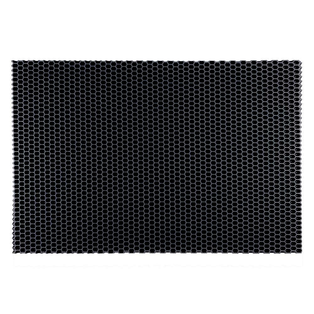 Коврик грязесборный Сота 50х80 см черный