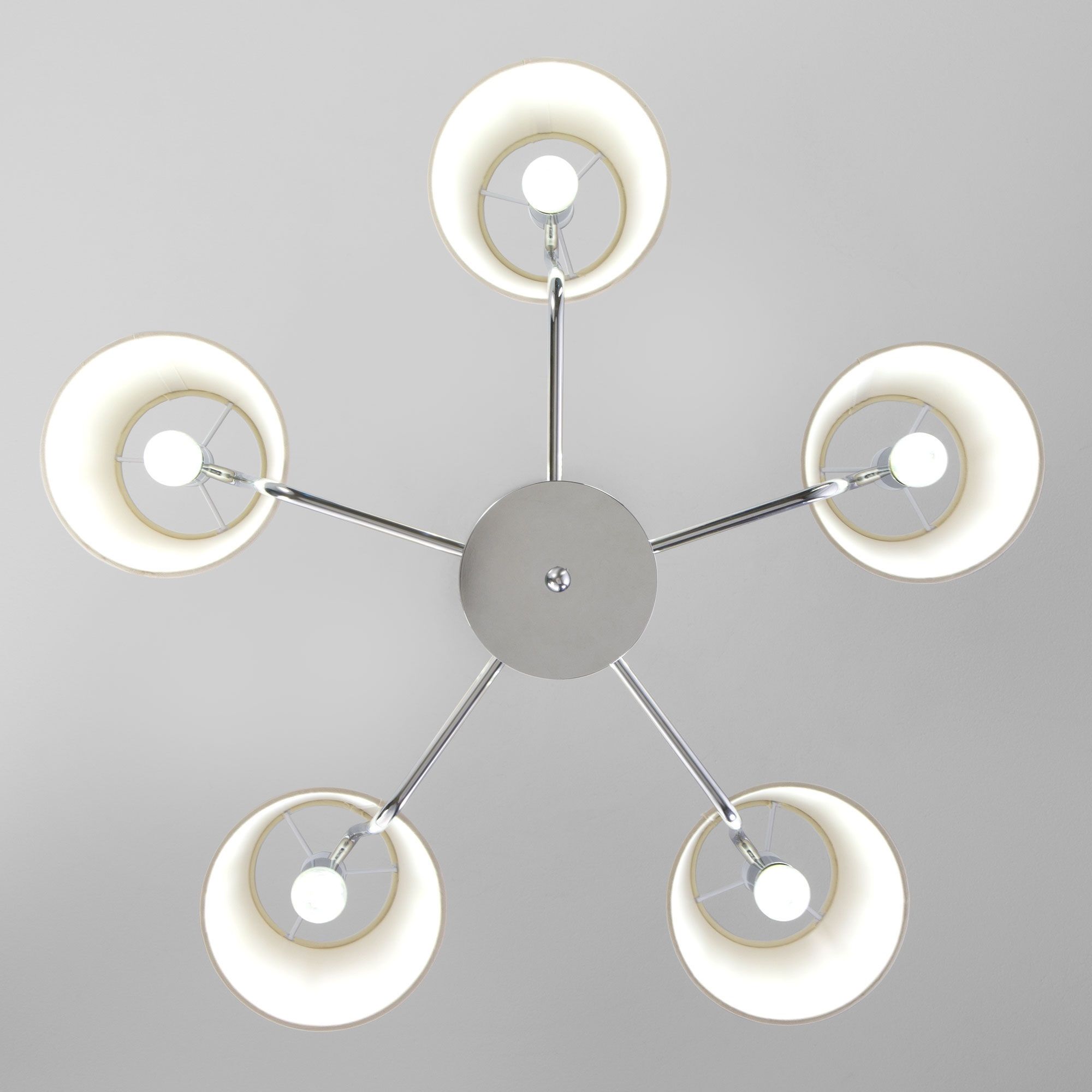 Люстра потолочная Eurosvet 60155/5 5х40 Вт E14 хром