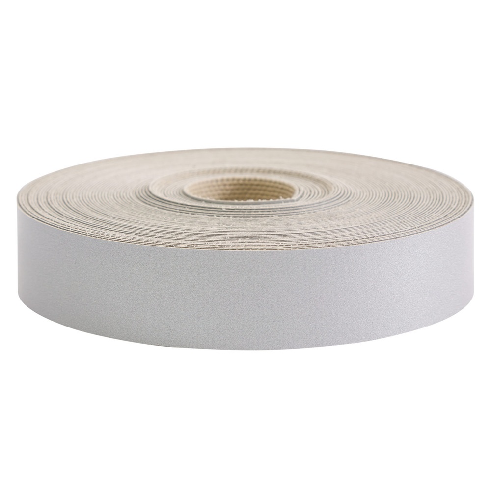 Лента кромочная меламиновая с клеем 19 мм 10 м Алюминий ТДВ