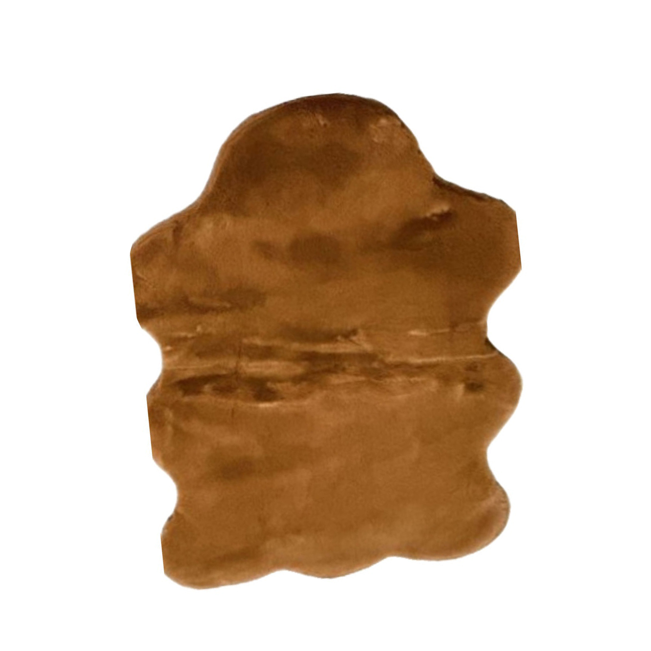 Ковер Rabbit fur 0,8х1,2 м коричневый