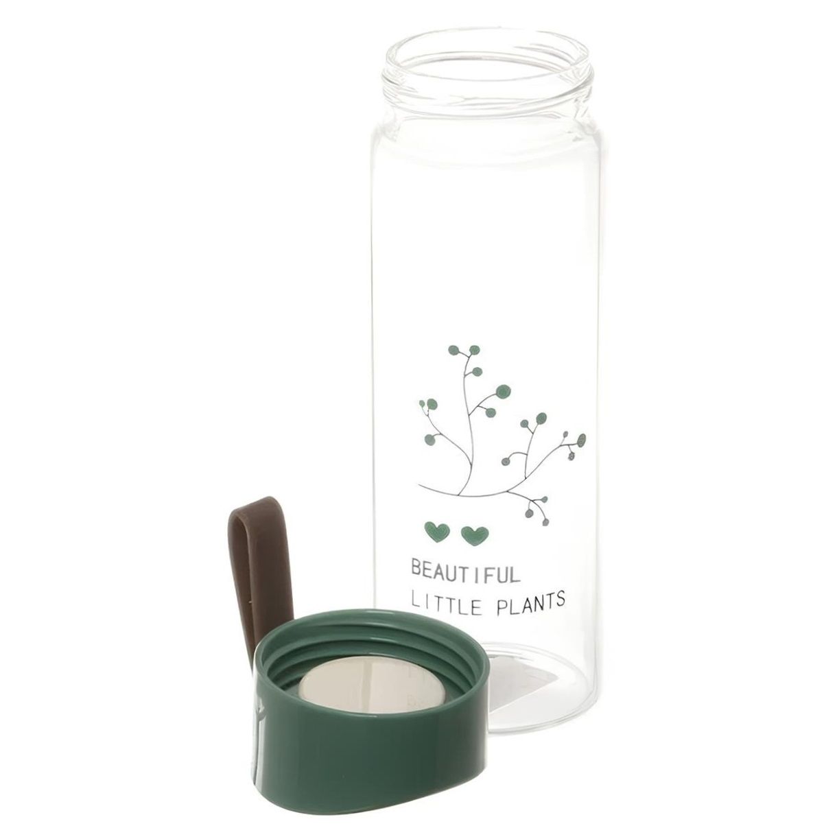 Бутылка питьевая стеклянная Naturel 350 мл 359-0606