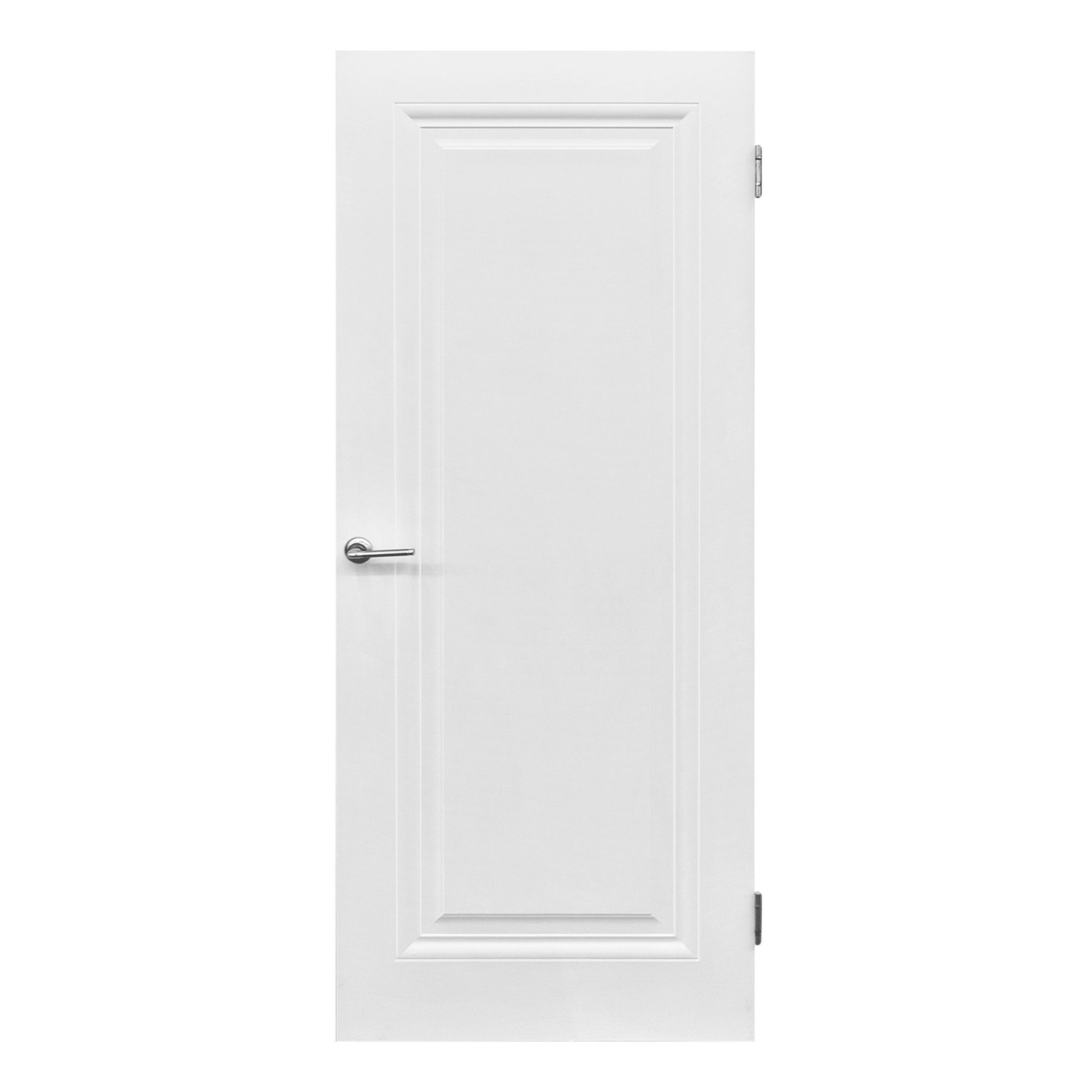 Полотно дверное Палермо ДГ белоснежная шагрень 2000х800х38 мм