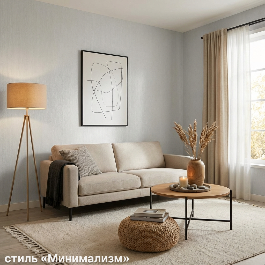 Обои Green Walls Бриз С40 4090 02 пудровые однотонные 1,06х10,05 м