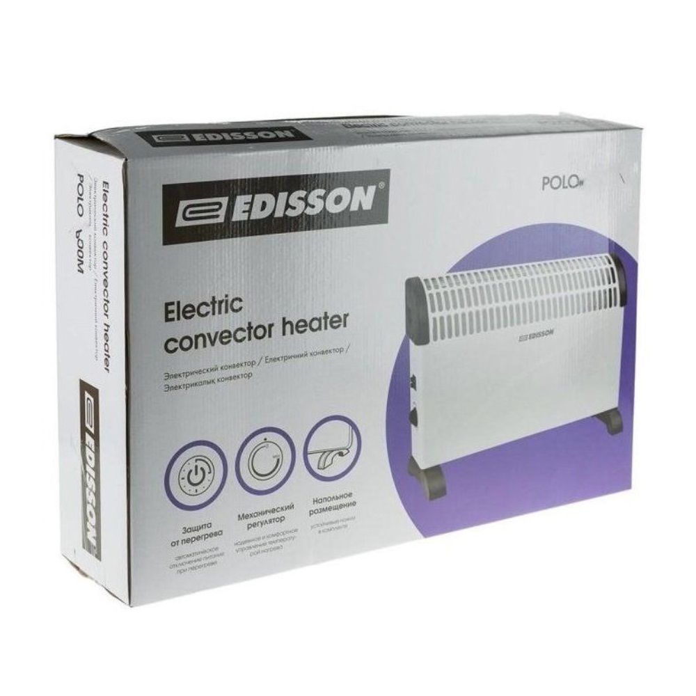Конвектор электр 1,5кВт EDISSON Polo 1500M