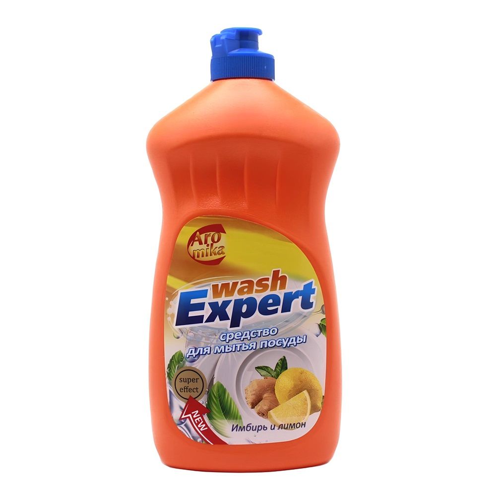 Средство для мытья посуды Wash Expert Имбирь и лимон 500 мл