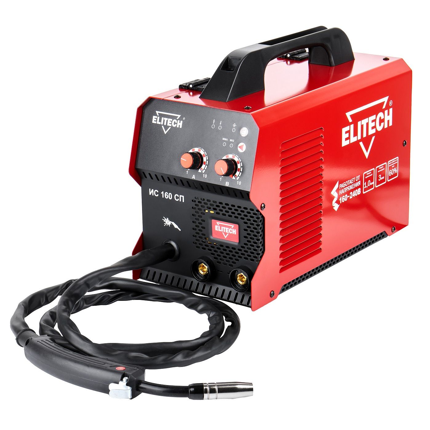 Сварочный аппарат инверторный Elitech ДМ ИС 160 СП 4,2кВт