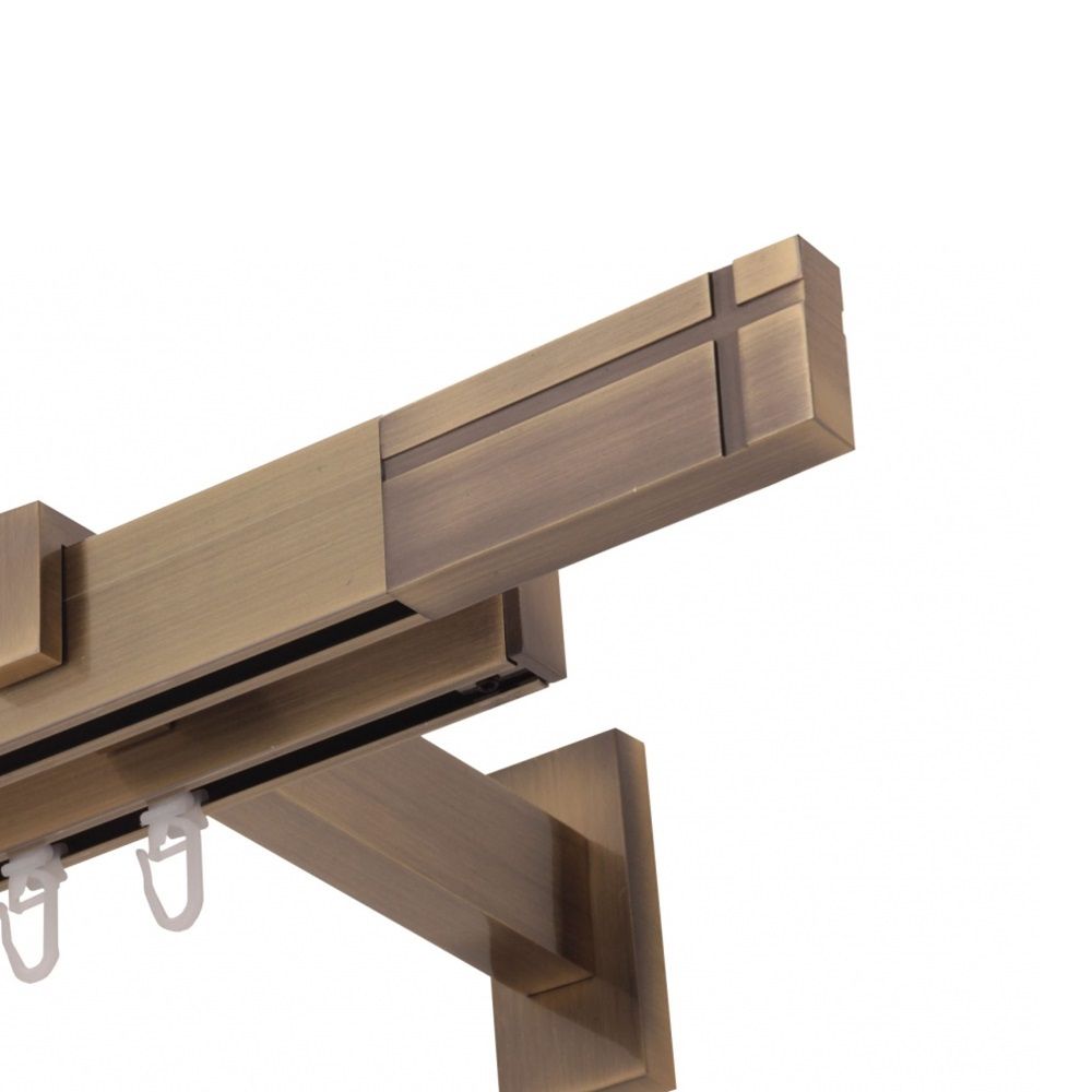 Наконечник для однорядного профиля 13х31 мм Кросс P02 антик