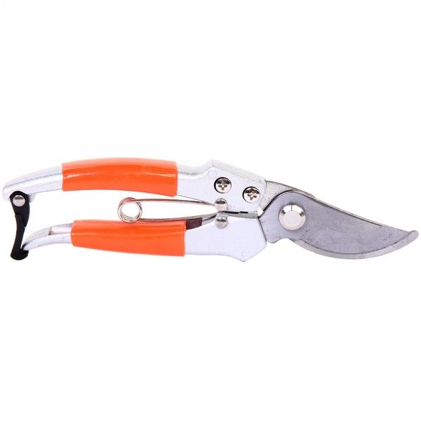 Секатор плоскостной 200 мм 8" гальваническое покрытие ДоброСад