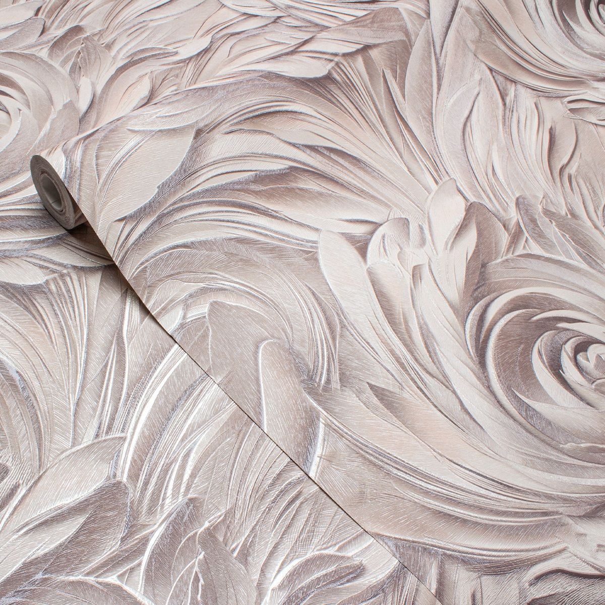 Обои Victoria Stenova Olimpia 585313 пудровые цветы крупные 1,06х10 м