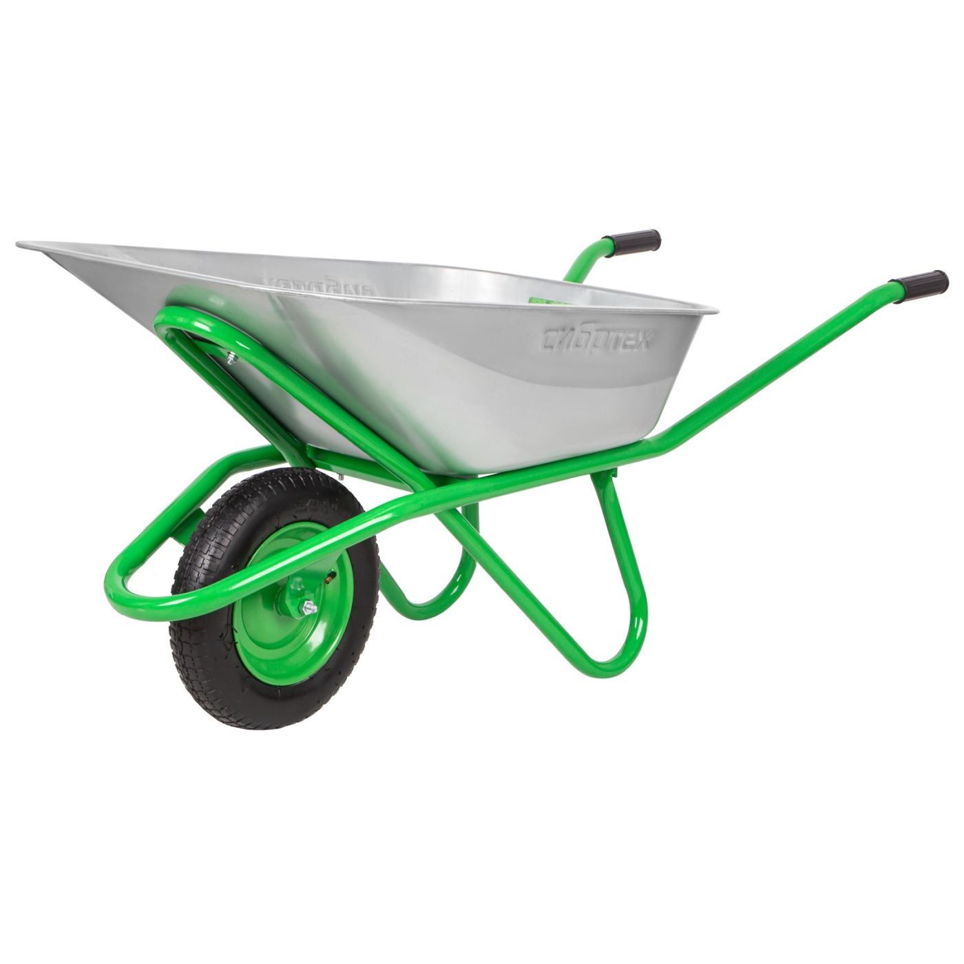 Тачка садовая одноколесная 170 кг 90 л Сибртех 689633