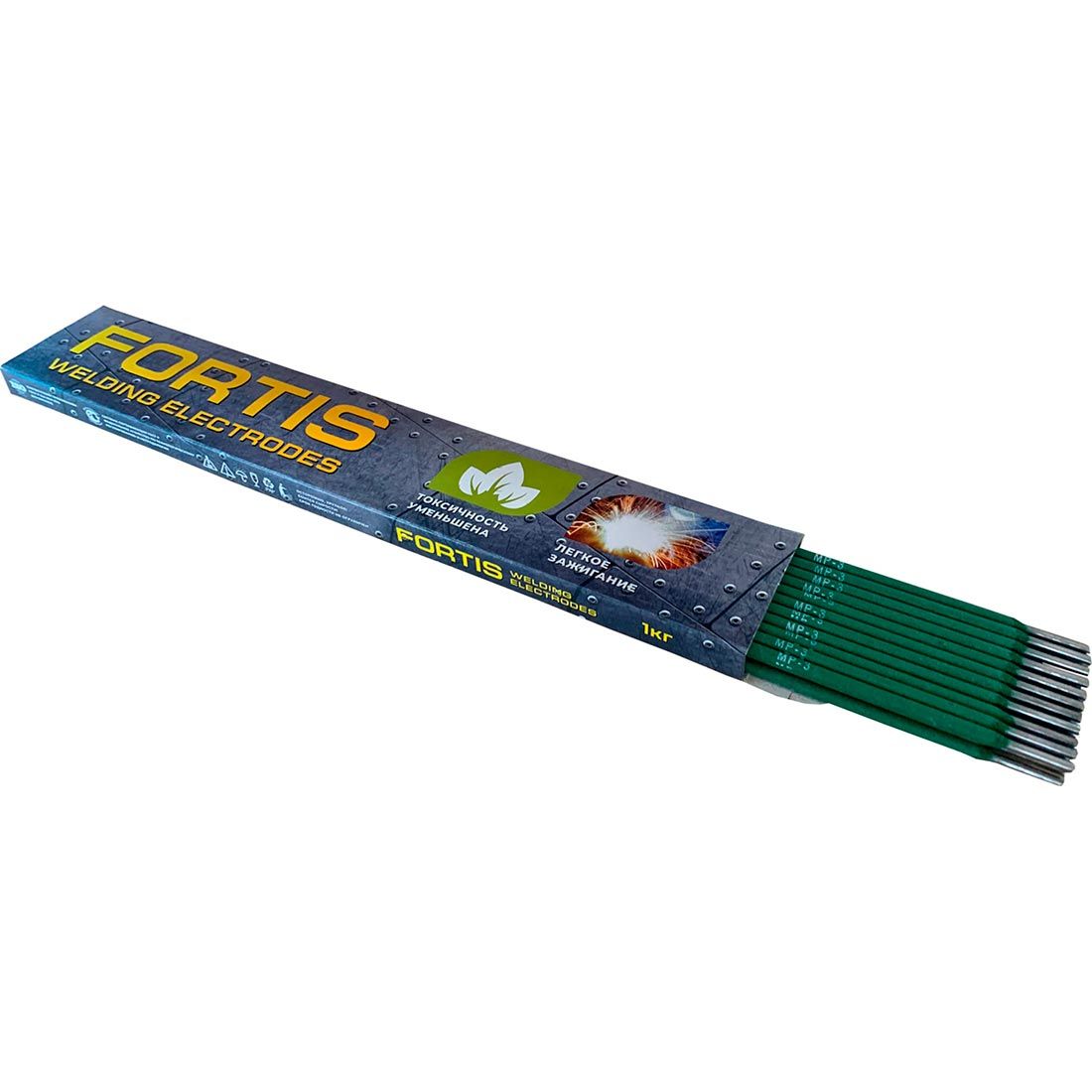 Электрод сварочный 3 мм 1 кг Fortis Тантал МР-3