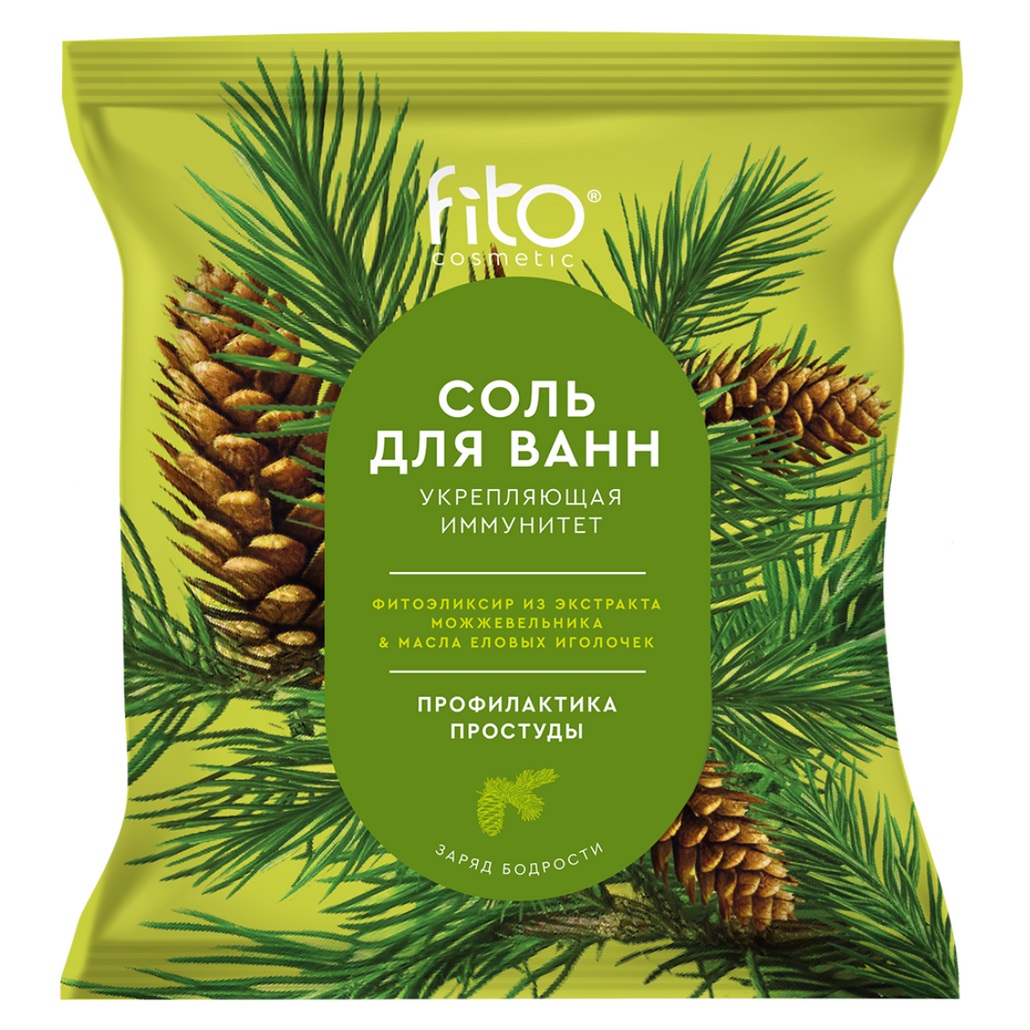 Соль для ванн Fito Cosmetic Elixirica Укрепляющая иммунитет 500 г