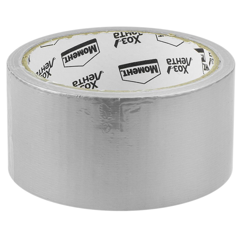 Хозлента клеящая серебристая Момент 10м