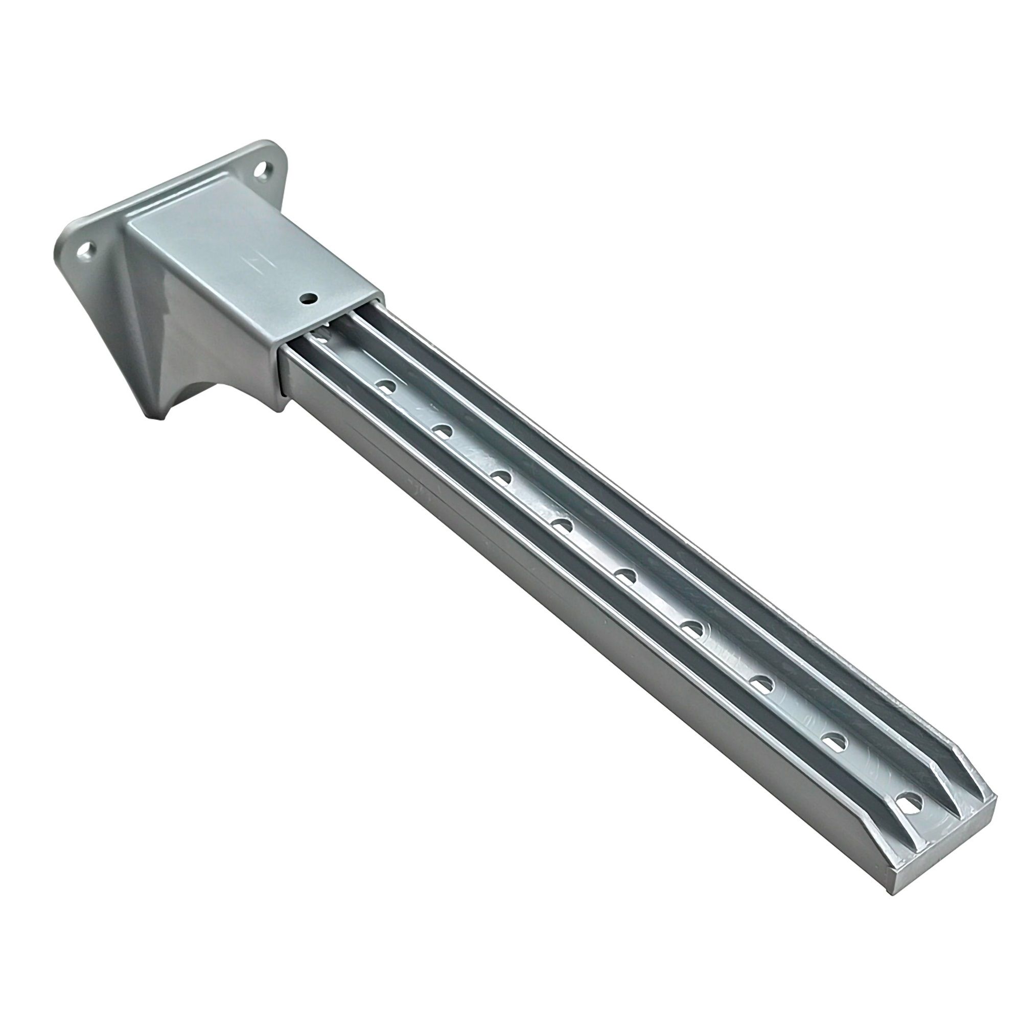 Кронштейн пластиковый 25 см серый арт.240449