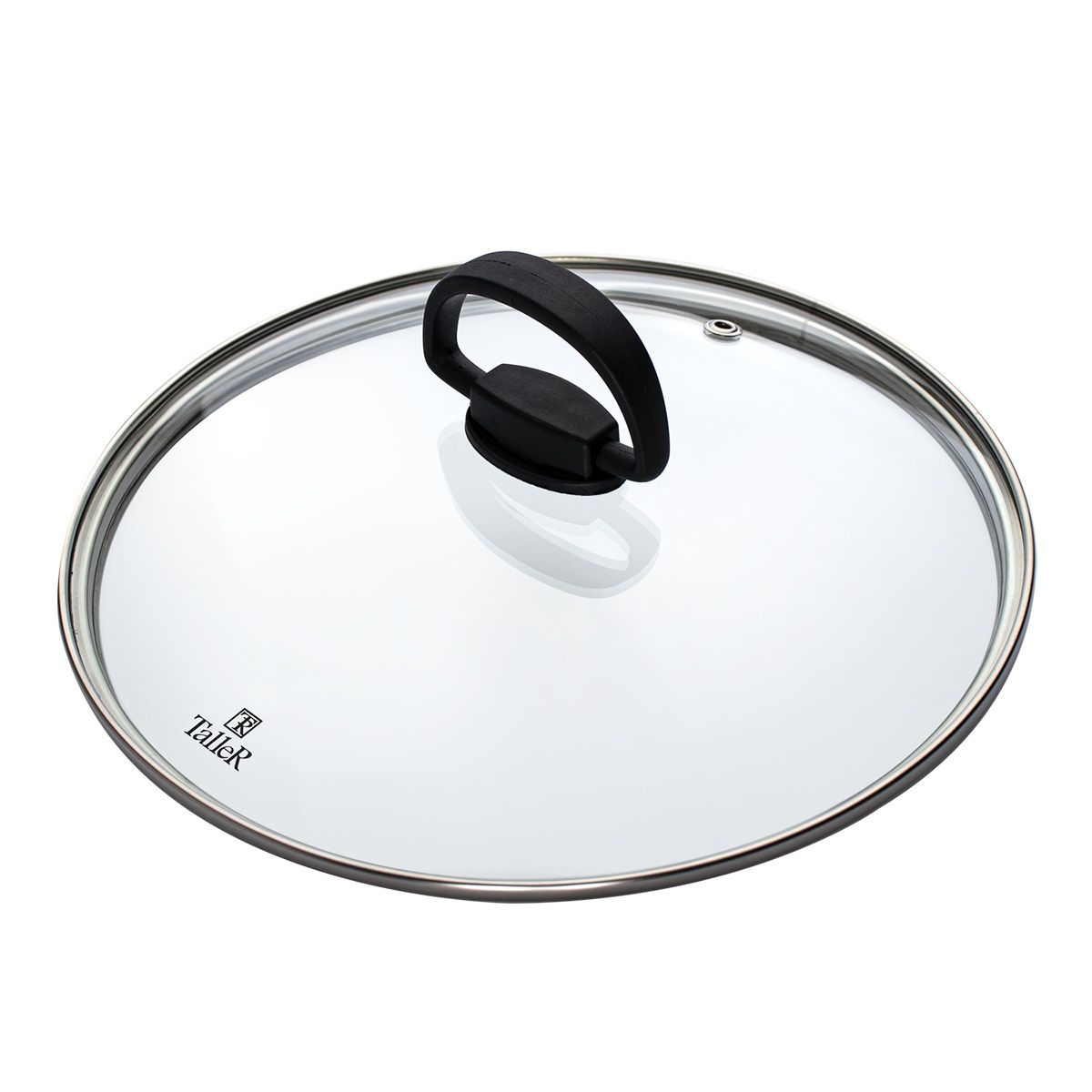 Крышка стеклянная TalleR TR-38014 24 см с металлическим ободком