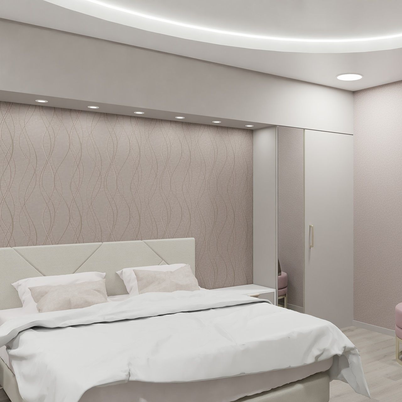 Обои 11-1022-61 БелВинил 1,06х10 м Оливер 61 бежевый