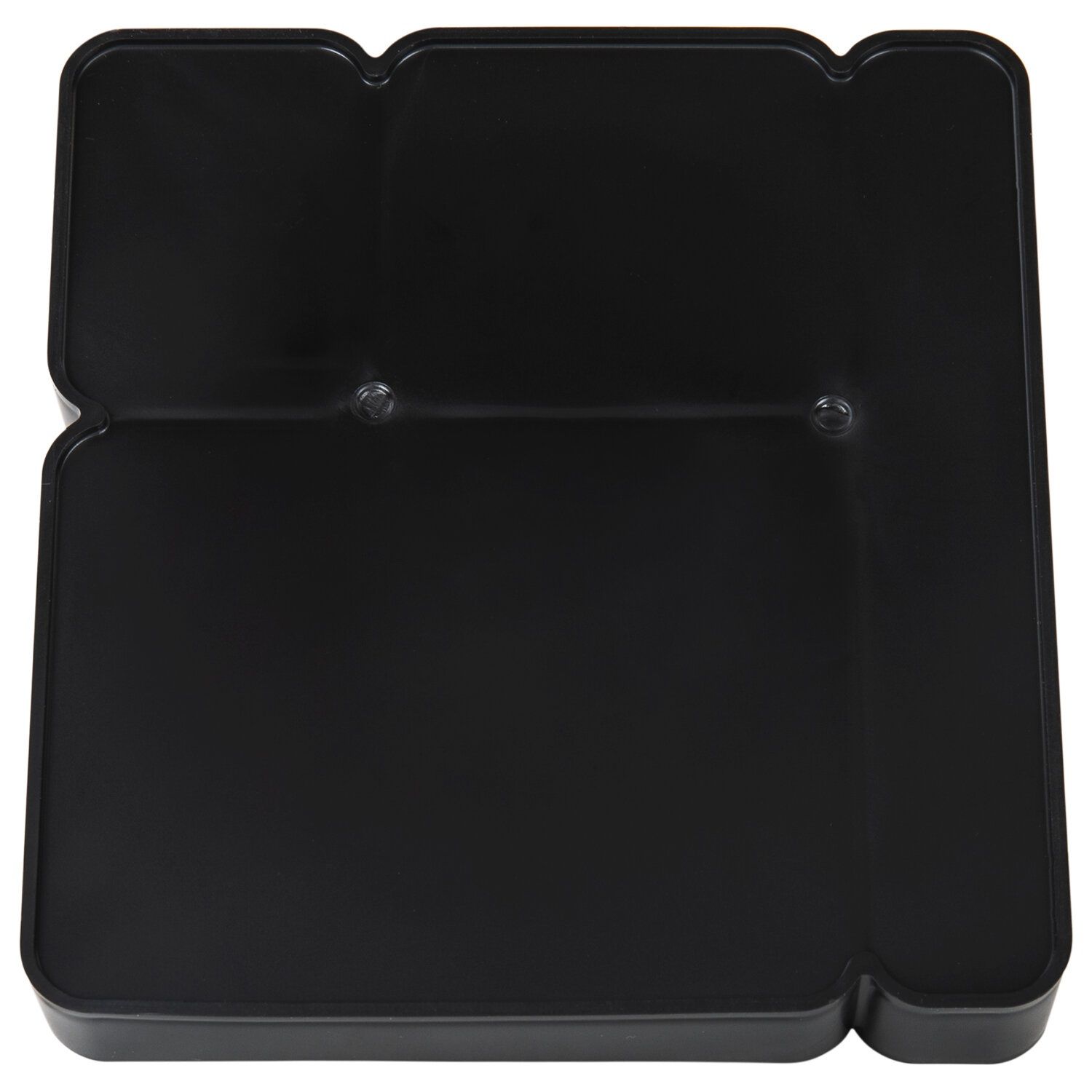 Подставка-органайзер Brauberg Office Style 115х122х111 мм 4 отделения черная 238097