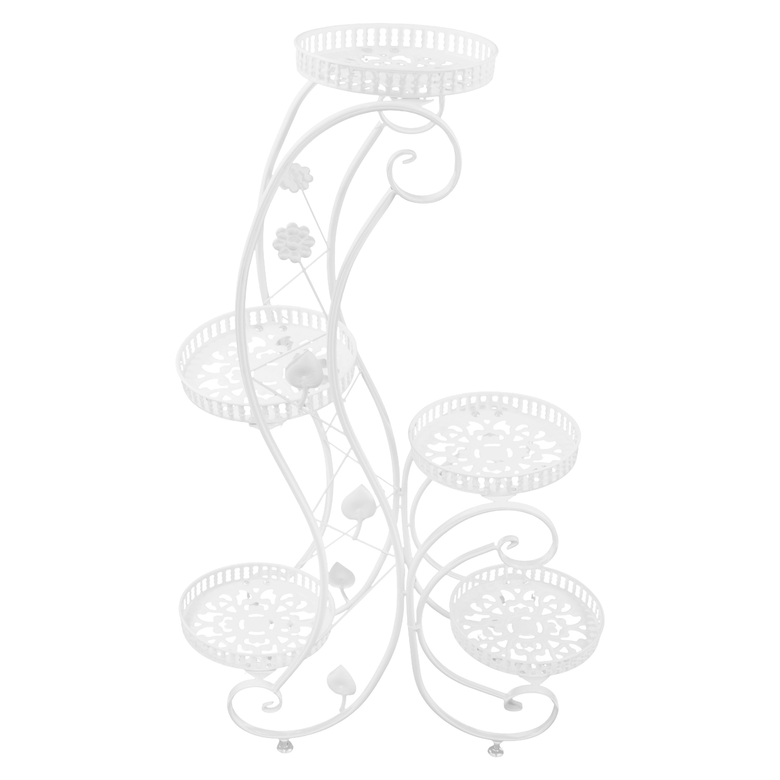 Подставка на 5 цветков белая 1040х680 мм 2024-3461