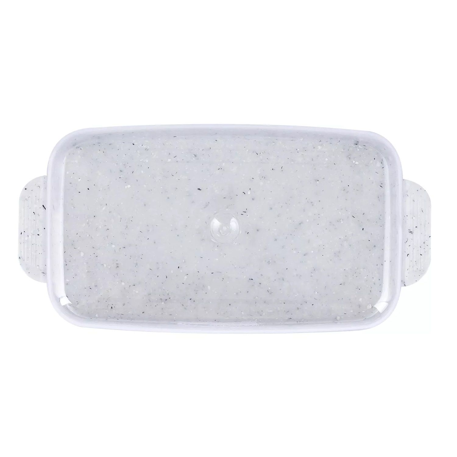 Масленка Granite 17,5х8х5,7 см белая