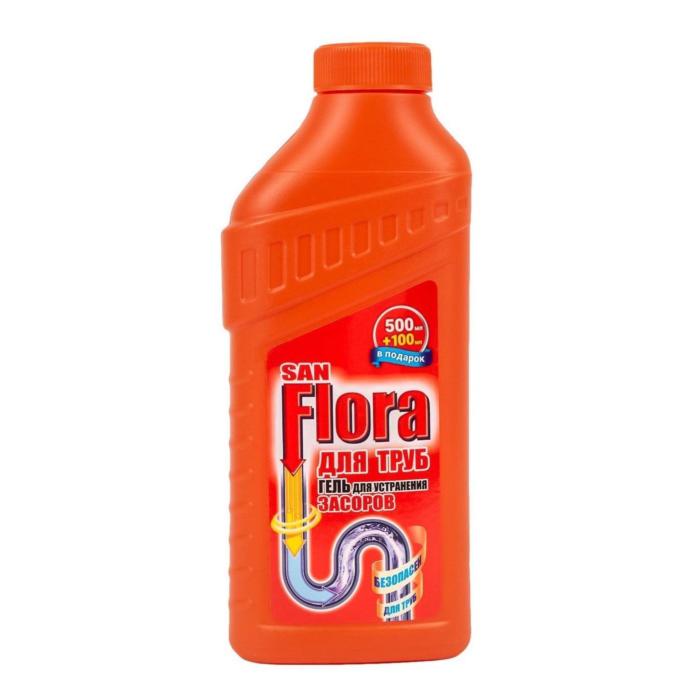 Средство для прочистки труб Sanflora 750 мл