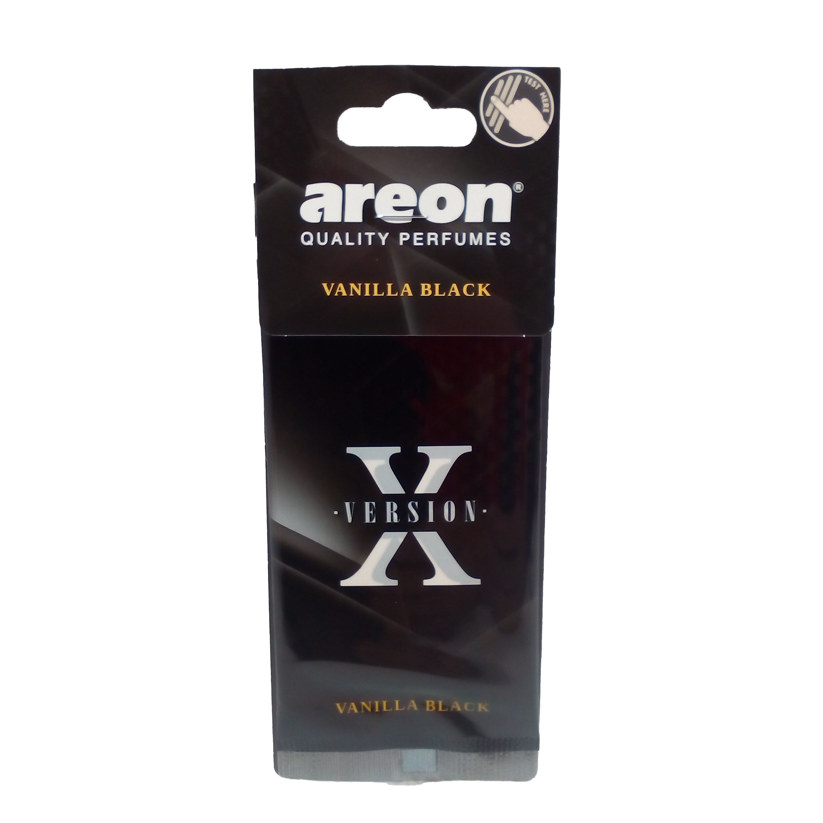 Ароматизатор для автомобиля Areon Refreshment X-Version Ванила Блэк 704-AXV-019