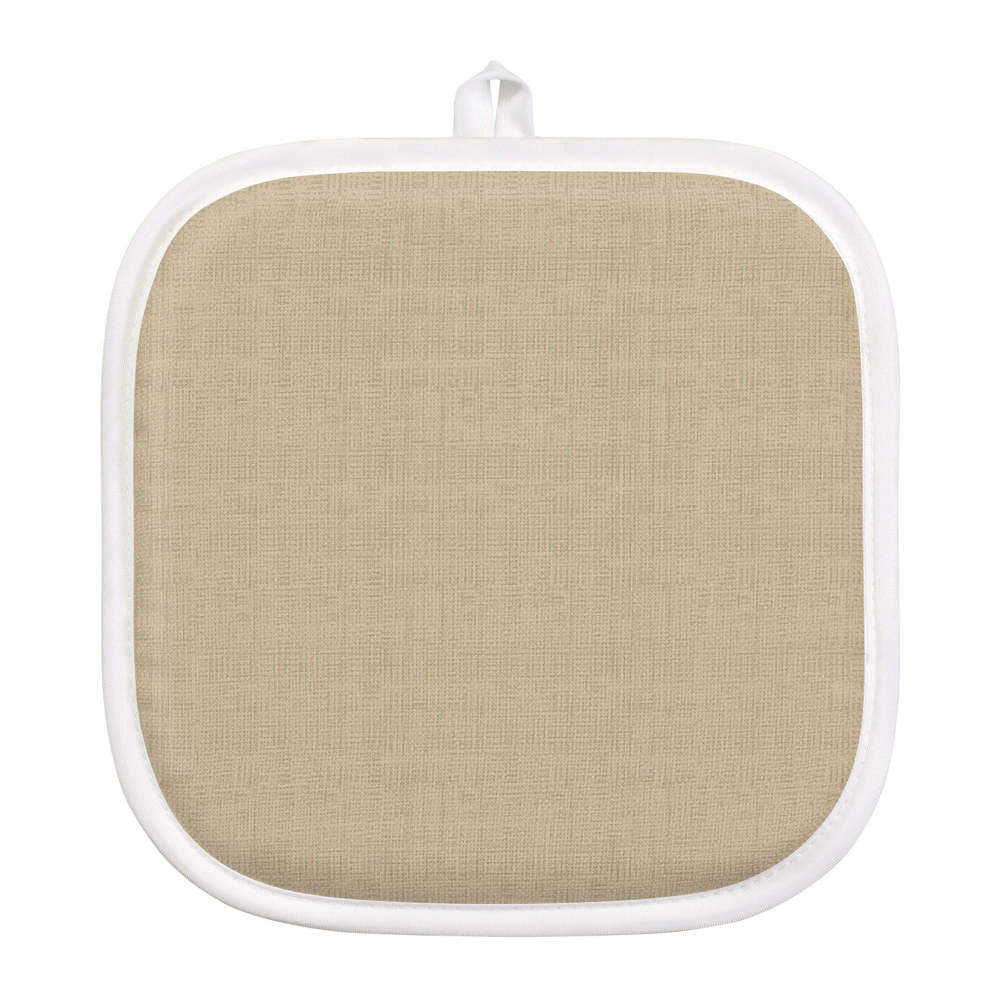 Прихватка СТ ХБ 8993/4 20х20 см Текстура бежевая