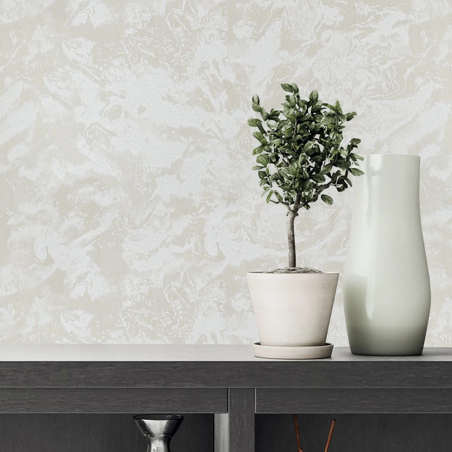 Обои Green Walls Фернандо С50 5056 05 желтые штукатурка 1,06х10,05 м