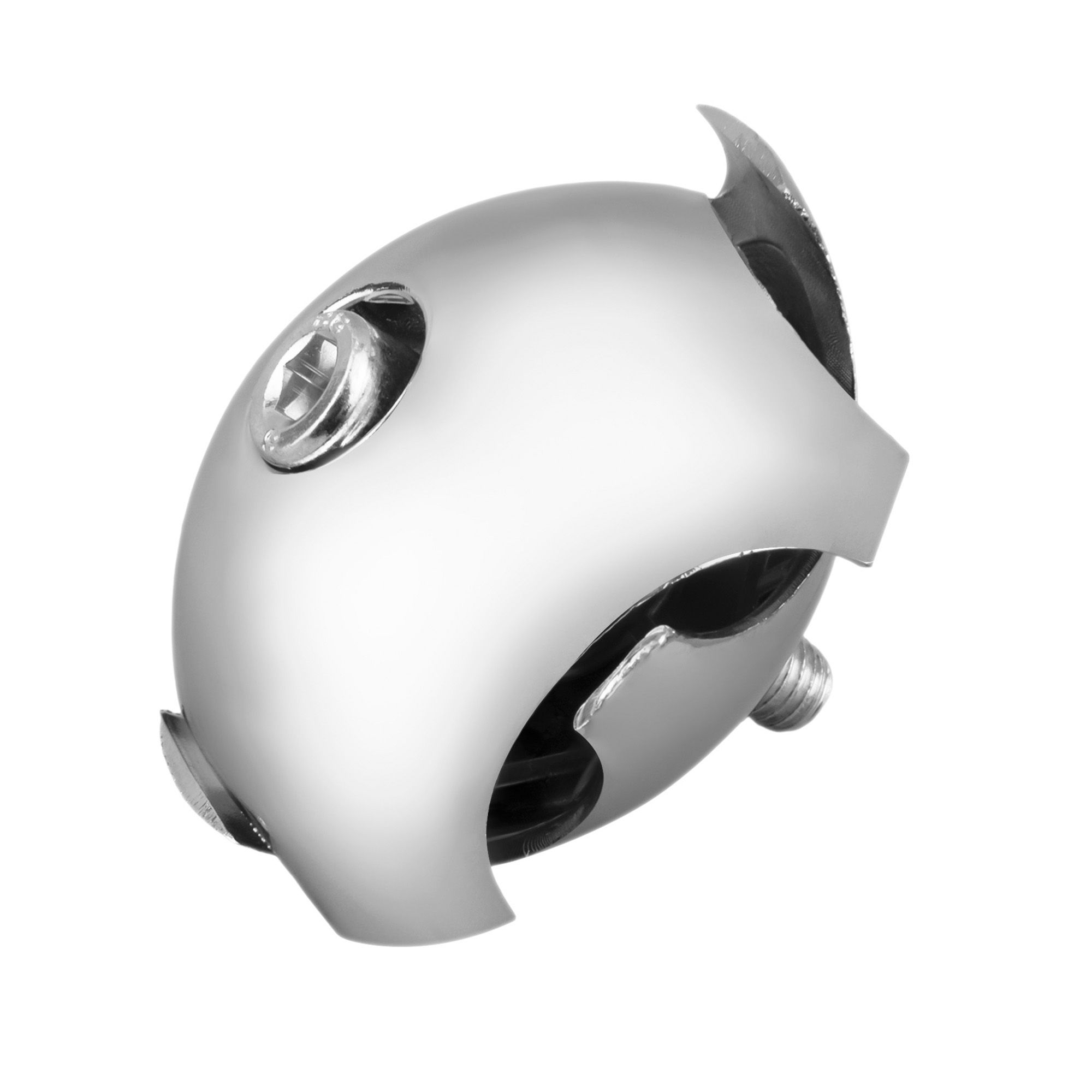 Соединитель параллельный для двух  труб GP2 CHROME