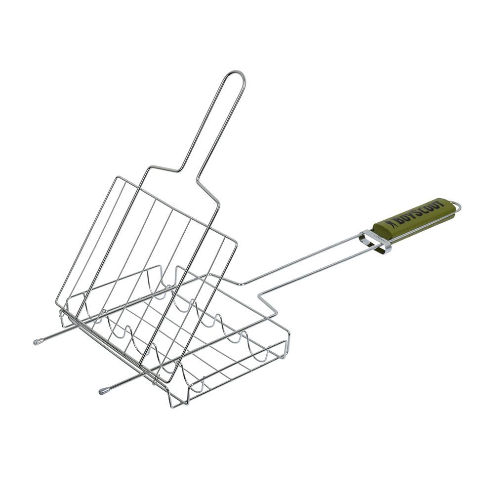 Решетка-гриль для сосисок и колбасок 55(+5)х21х16х2,5 см Boyscout