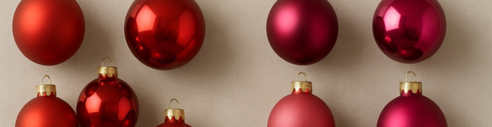 Почему важно совпадение оттенков ёлочных игрушек и как собрать гармоничную елку