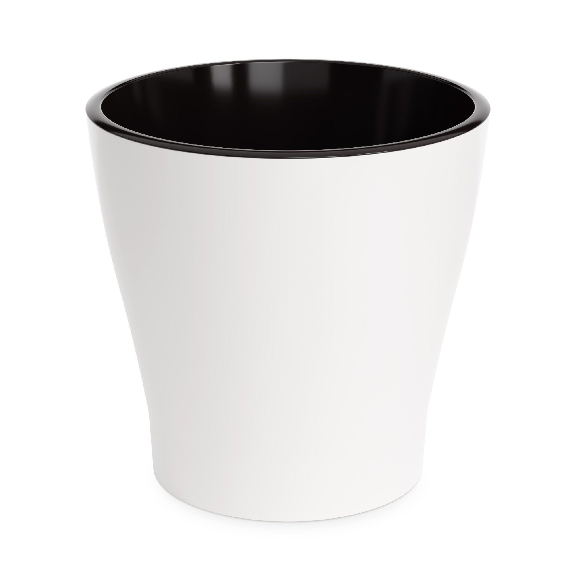 Горшок цветочный Лея белый 17 л двойной