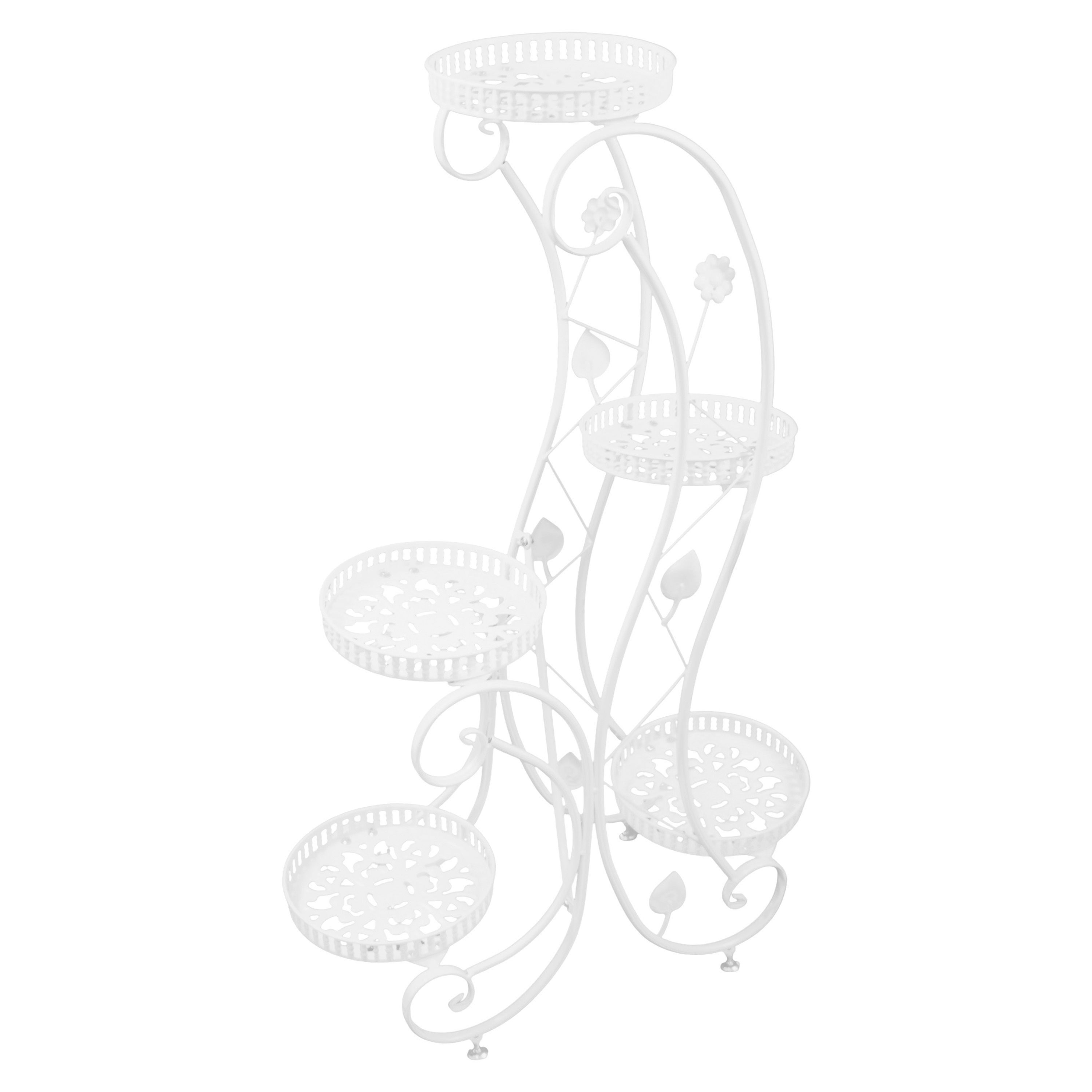 Подставка на 5 цветков белая 1040х680 мм 2024-3461