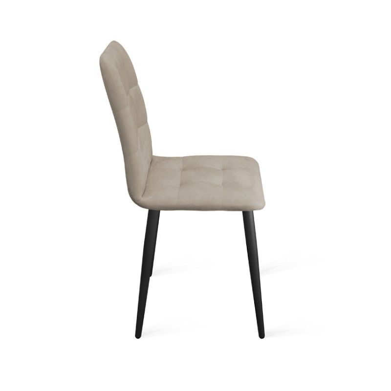 Стул Саваж бежевый/черный муар