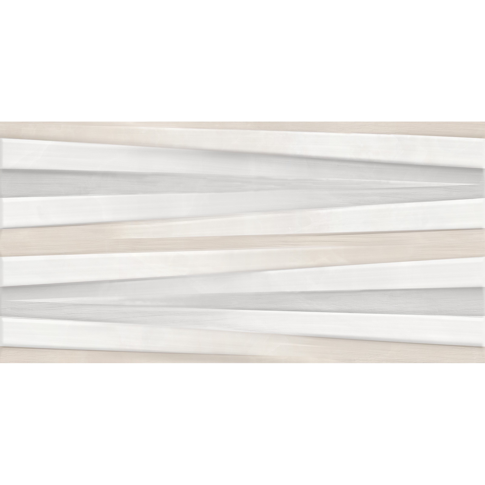 Плитка настенная Alma Ceramica Rivoli TWU09RVL704 24,9х50 см серо-бежевая 1,37 м2