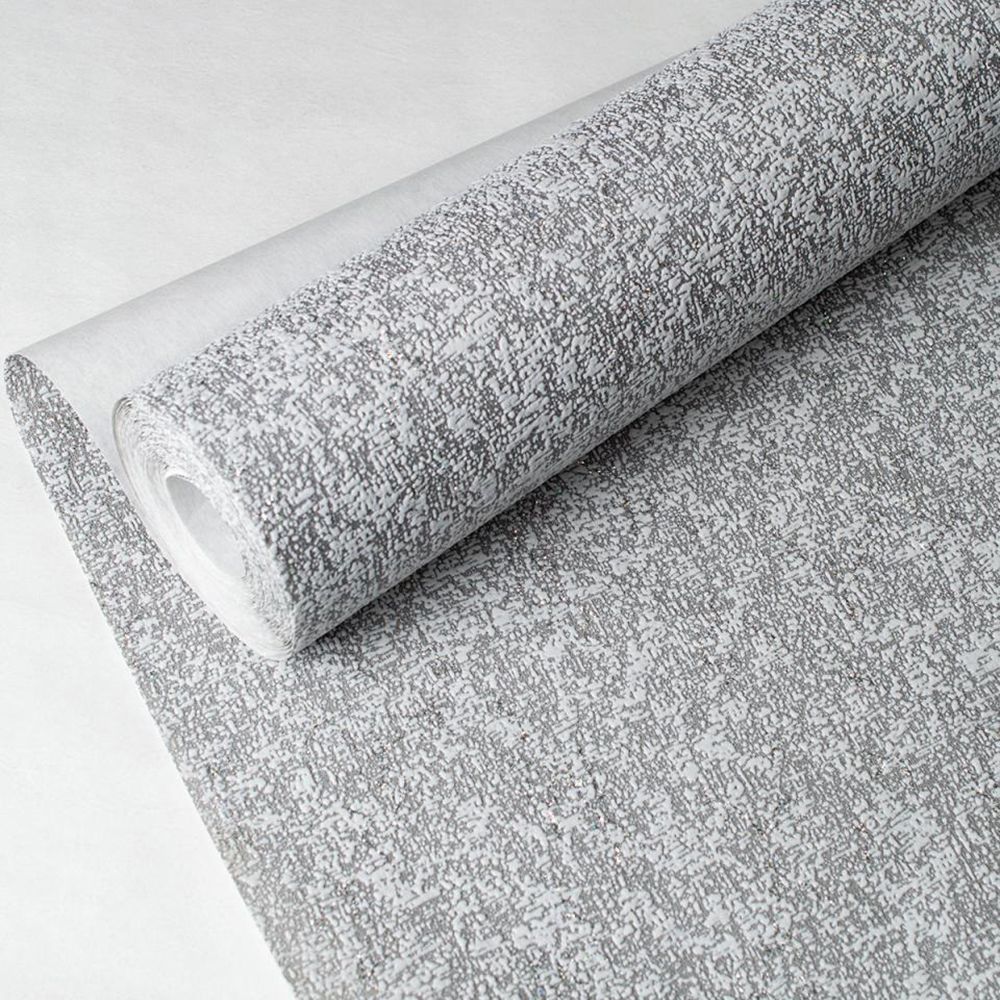 Обои Aurora Ромашка С50 5009 00 серые однотонные 1,06х10,05 м