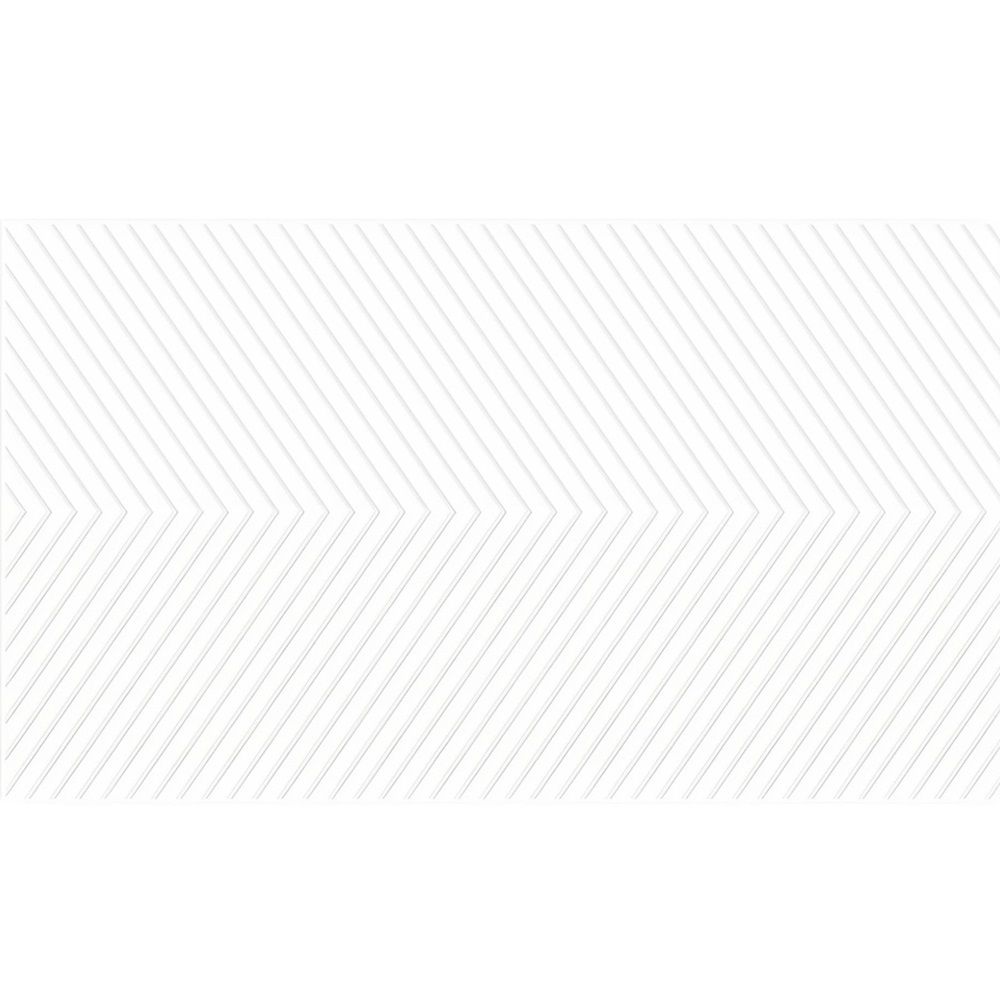Декор Unitile Муза 01 25х40 см белый