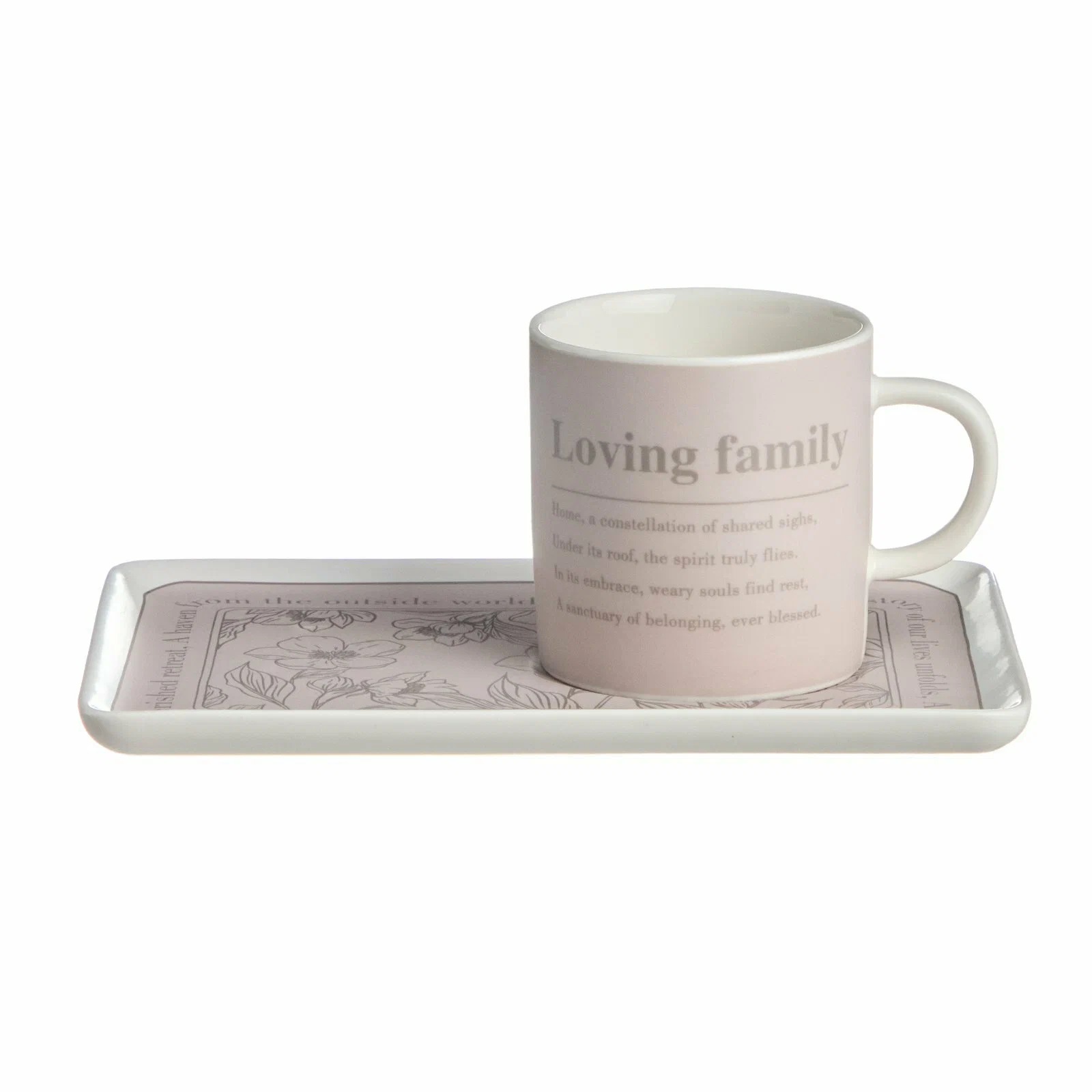 Пара чайная Lefard Loving family 210 мл