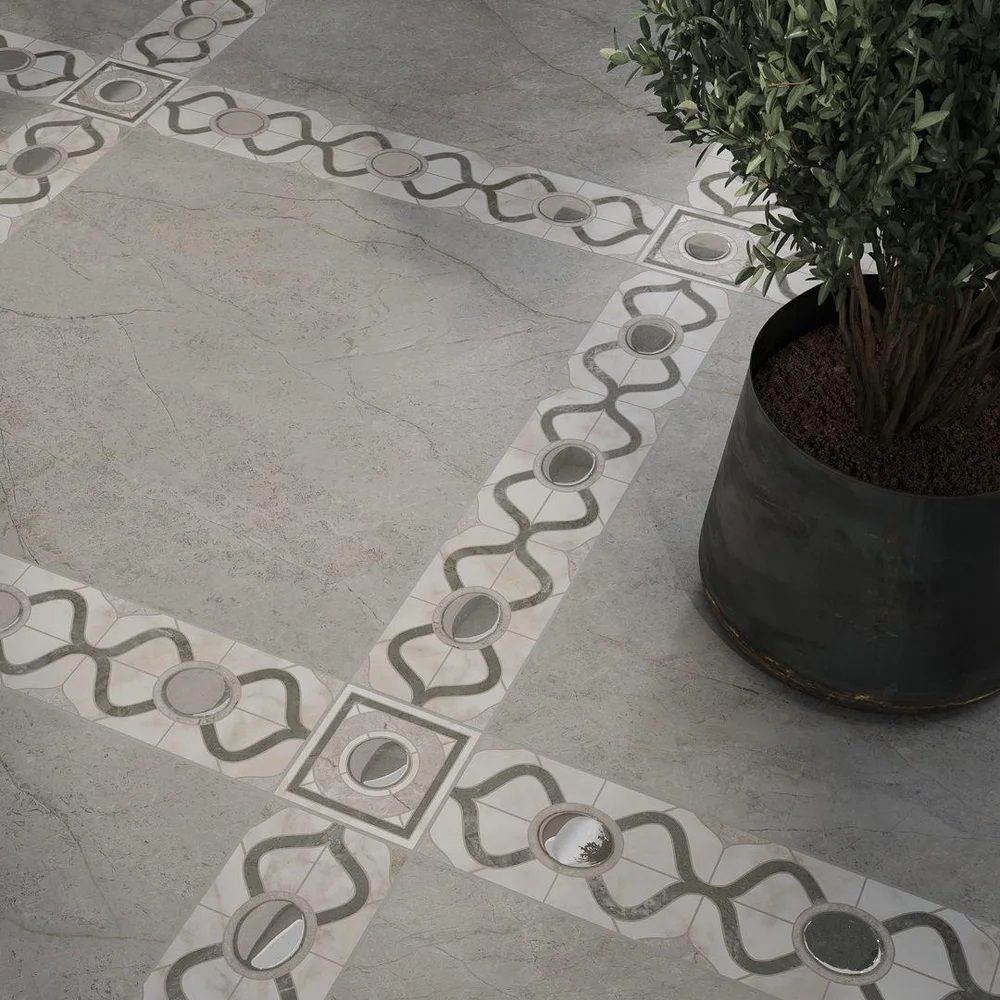 Керамогранит Kerama Marazzi Кантата 40,2x40,2 см 8 мм светло-серый матовый 1,62 м2