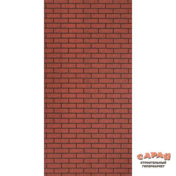 Панель МДФ Кирпич красный обожженый 2440х1220х4 мм