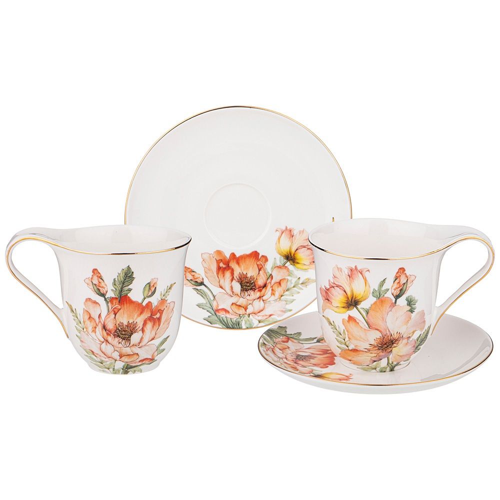 Набор чайный Lefard Sense на 2 персоны 4 предмета 275 мл