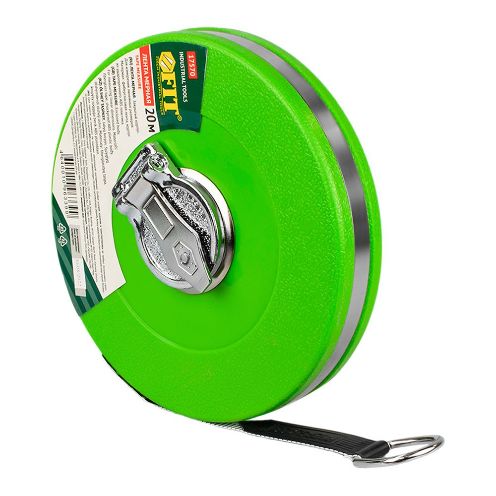 Рулетка 20 м фибергласовая лента