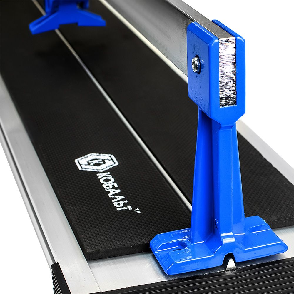 Плиткорез ручной КОБАЛЬТ 800 х 16 мм, монорельс, каретка на подшипниках (9 шт.), литая алюминиевая с