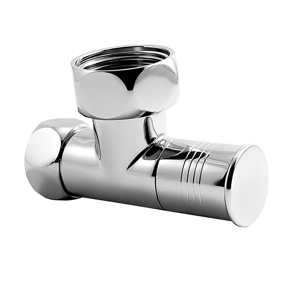 Вентиль запорный угловой 3/4''х1'' Г/Г круглый