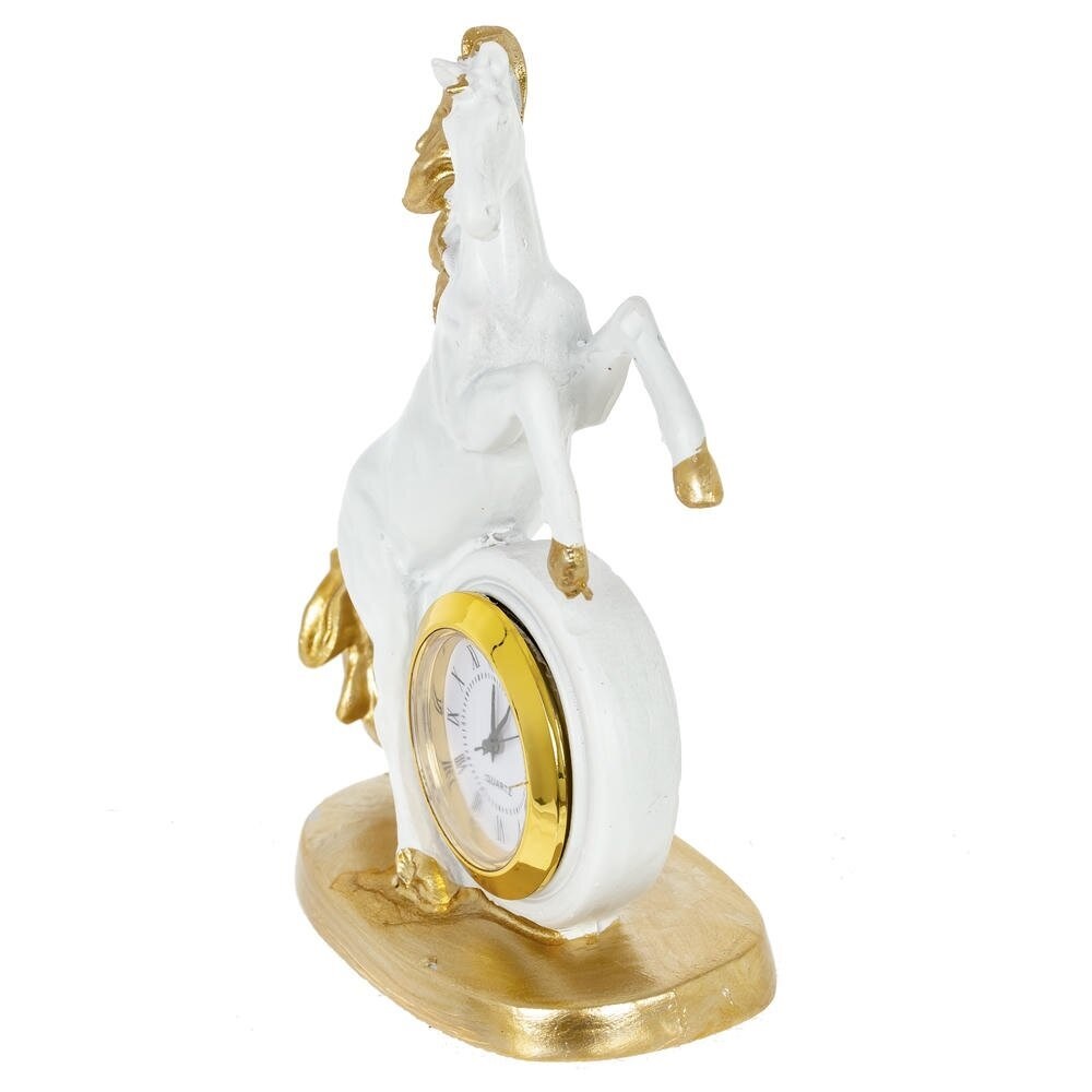 Фигурка декоративная Лошадь с часами (LR41x1) L8,5 W5 H12 см